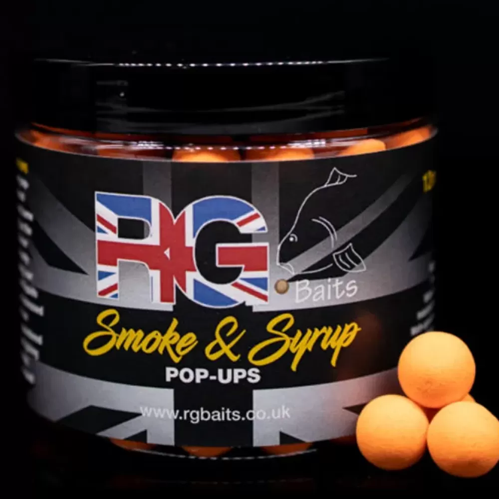 RG Baits Smoke & Syrup Pop Ups- Bait & Additives