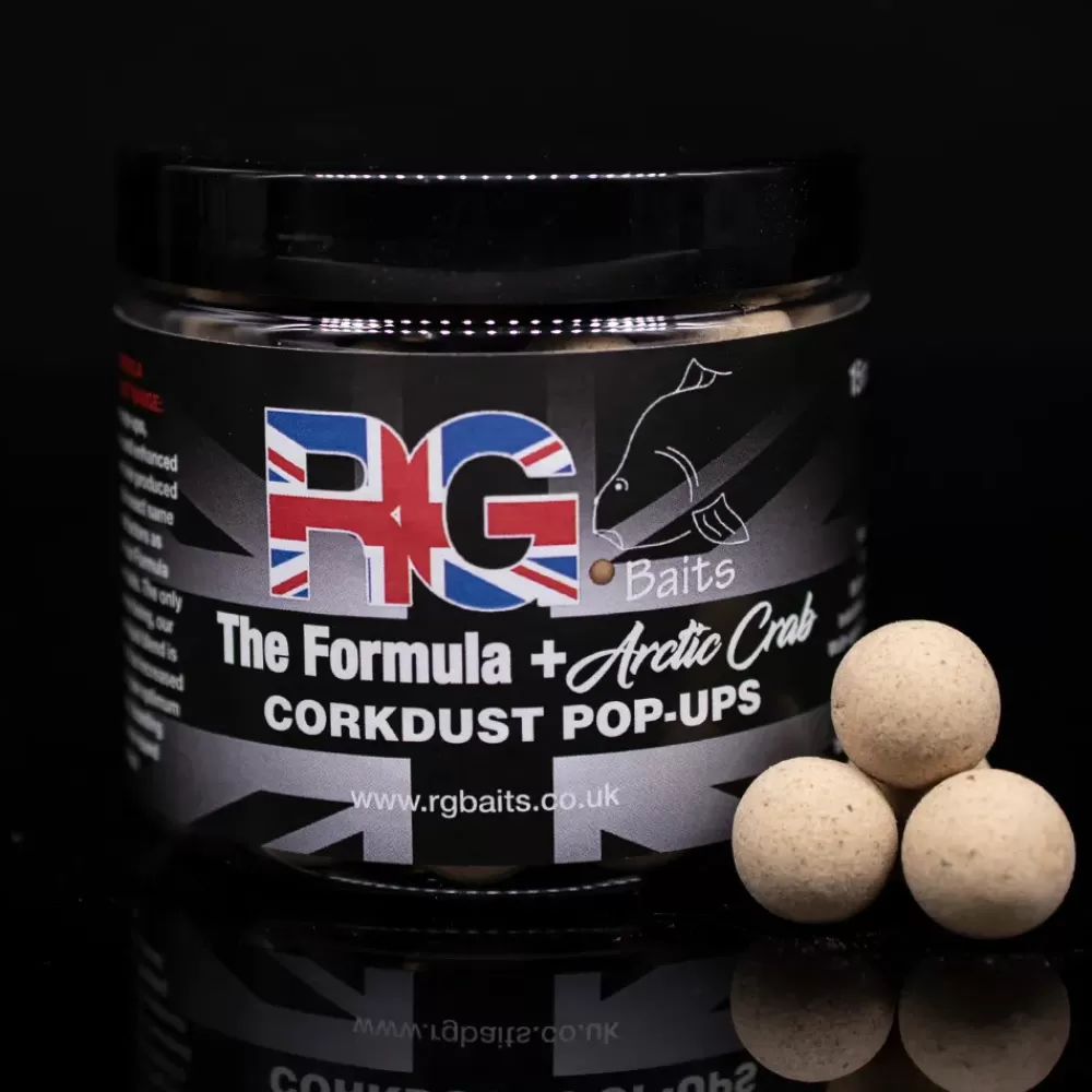 RG Baits The Formula + Arctic Crab Corkdust Pop-ups