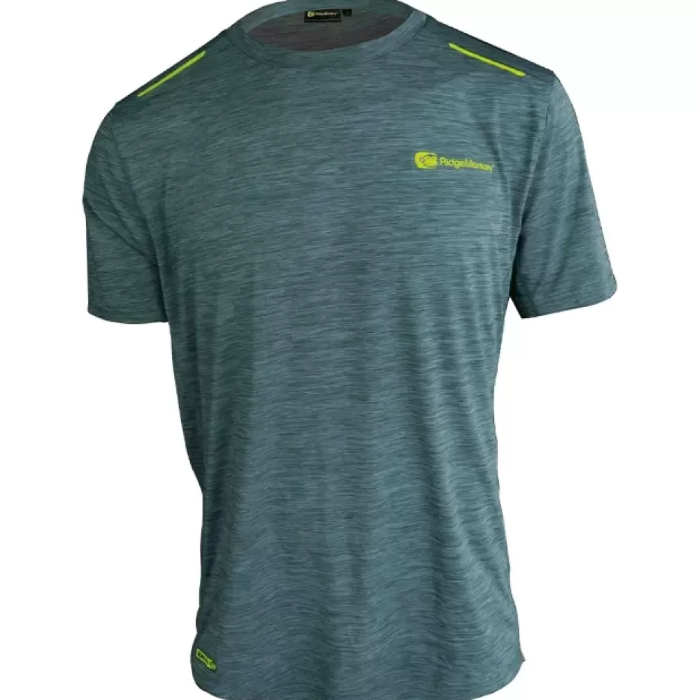 Ridge Monkey RidgeMonkey APEarel CoolTech Green Junior T-Shirt- Clothing