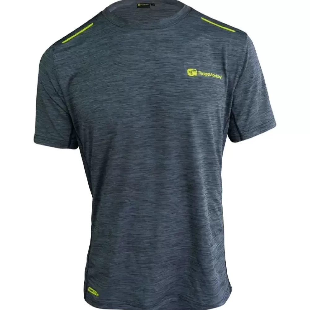 Ridge Monkey RidgeMonkey APEarel CoolTech Grey Junior T-Shirt- Clothing