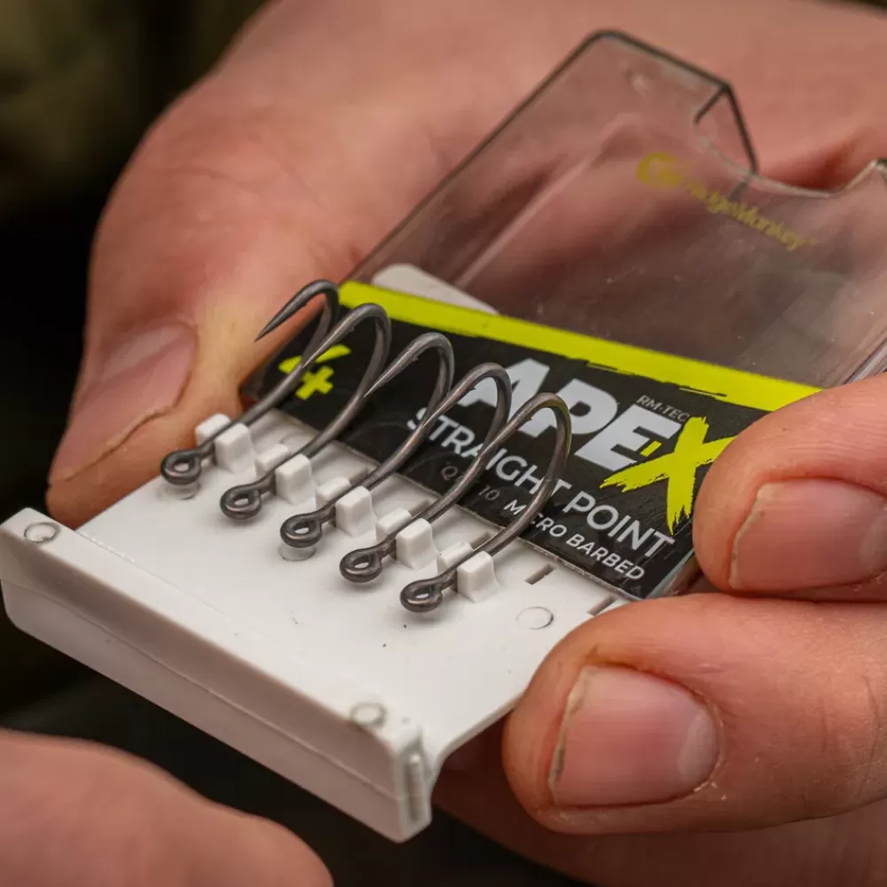 Ridge Monkey RidgeMonkey Ape-X Straight Point Hooks Barbed- Terminal Tackle