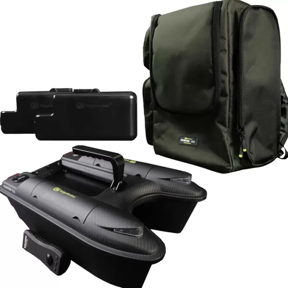 Ridge Monkey RidgeMonkey Hunter 750 Bait Boat Bundle- Bundles & Kits | Bait Boats