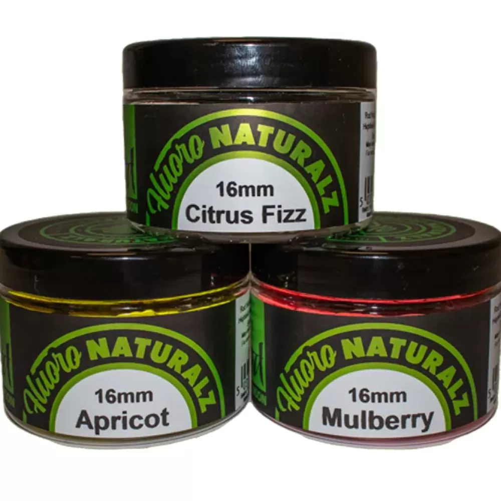 Rod Hutchinson Flouro Naturalz Fishing Wafters 16mm- New Arrivals | Bait & Additives