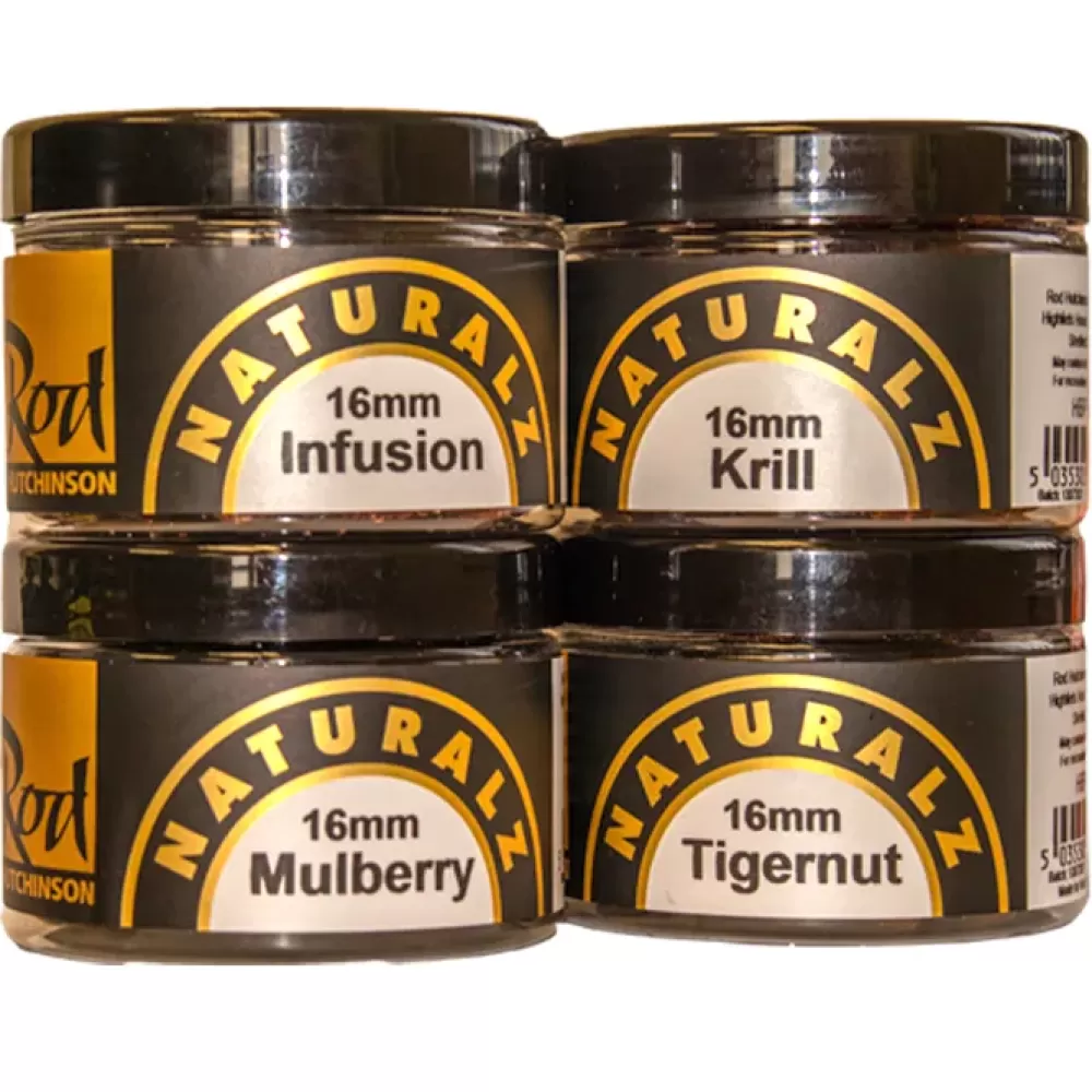 Rod Hutchinson Naturalz Fishing Wafters 16mm- New Arrivals | Bait & Additives