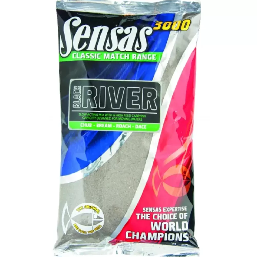Sensas 3000 River Black Groundbait