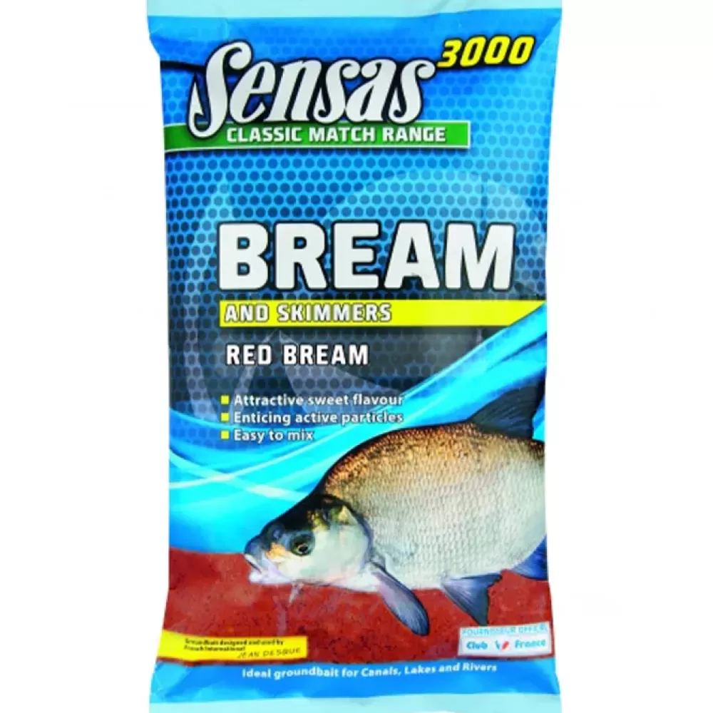 Sensas 3000 Super Bream Red Groundbait