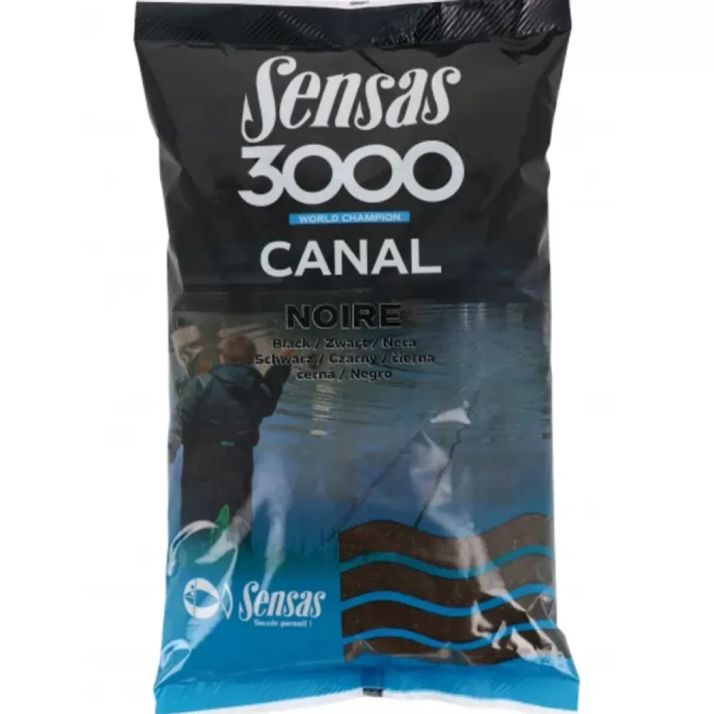 Sensas 3000 Super Canal Black 1kg