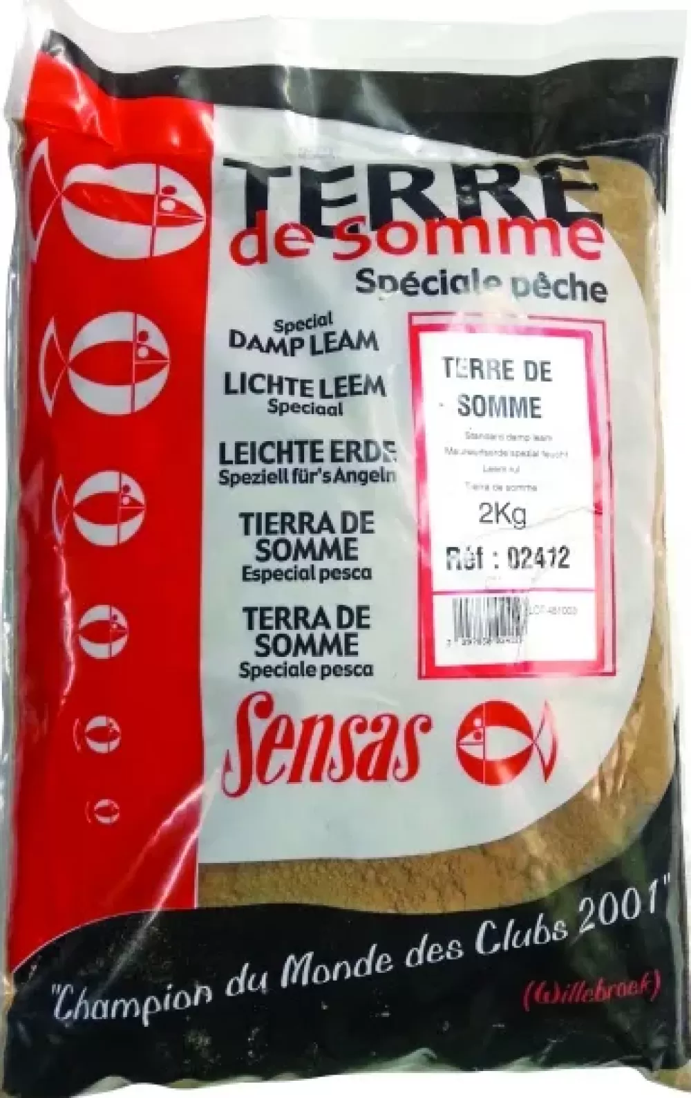 Sensas Standard Damp Leam Groundbait