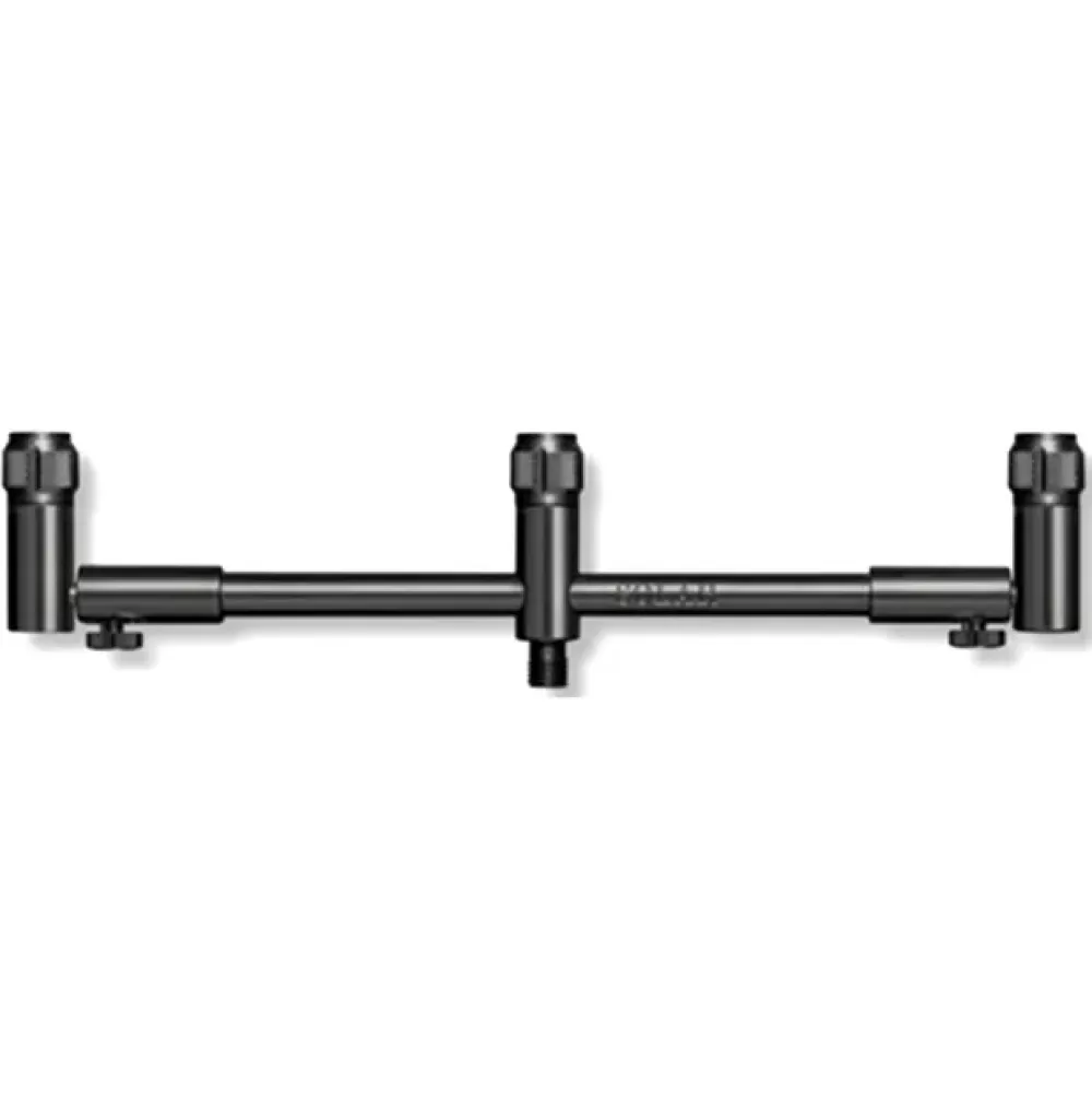 Solar Tackle Black-Lite Captive 3 Rod Adjustable Buzzer Bar + Captive Thumb Screws - Small- Rod Support