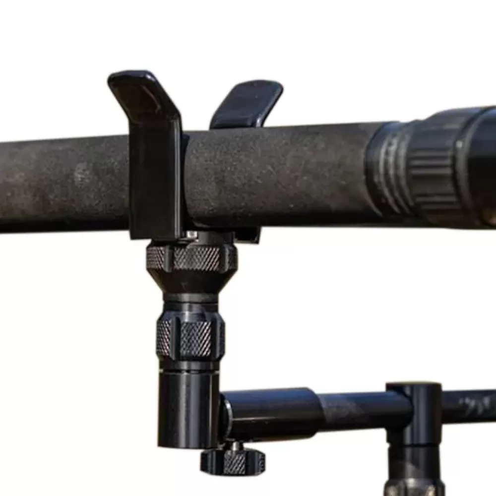 Solar Tackle BlackLite Centre Loc Adjustable Back Fishing Rod Rest- Rod Support