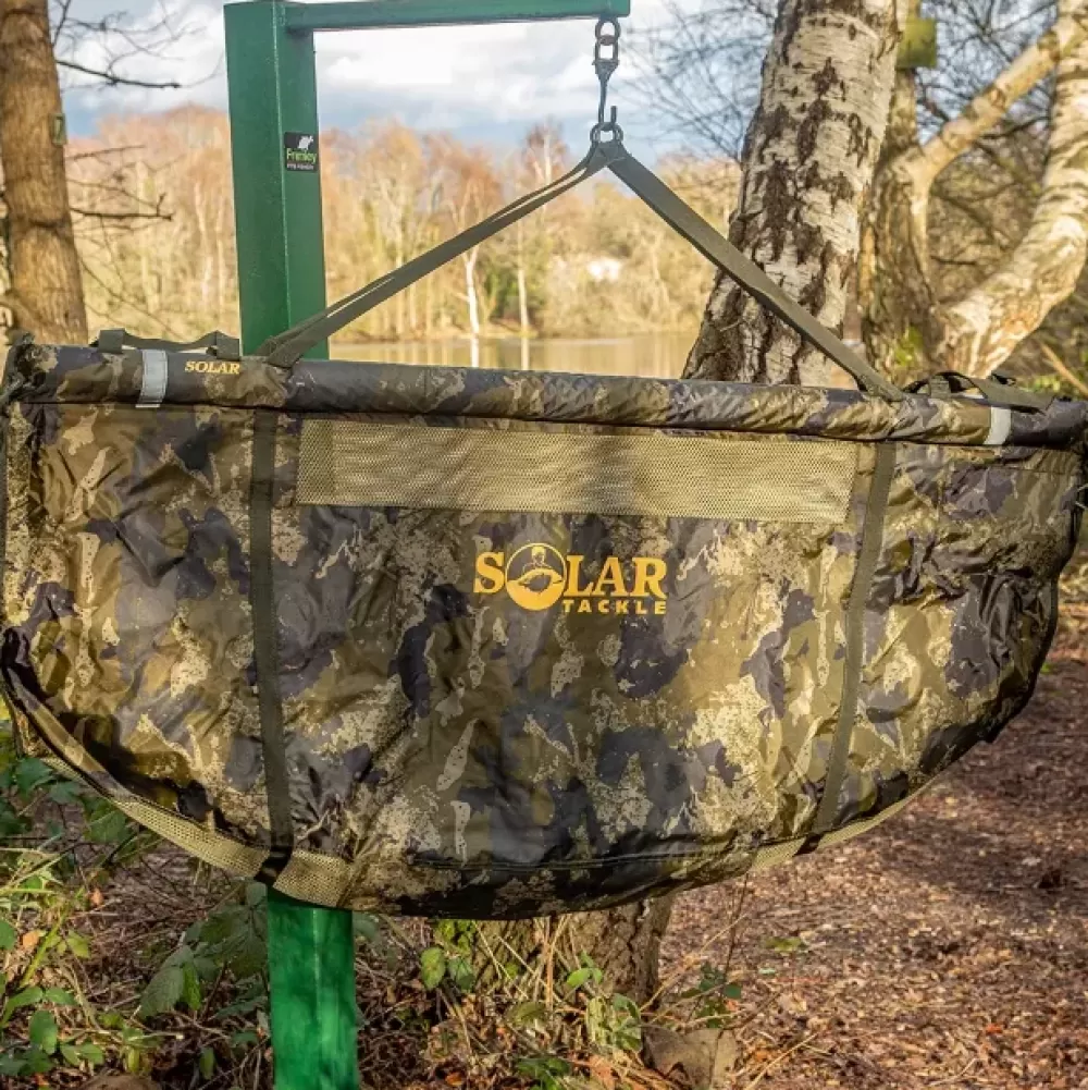 Solar Tackle Undercover Camo Weigh / Retainer Sling - Large- Fish Care