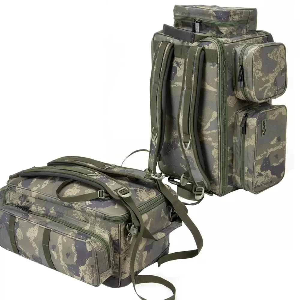 Solar Tackle Solar Undercover Camo Fishing Ruckbag- Luggage