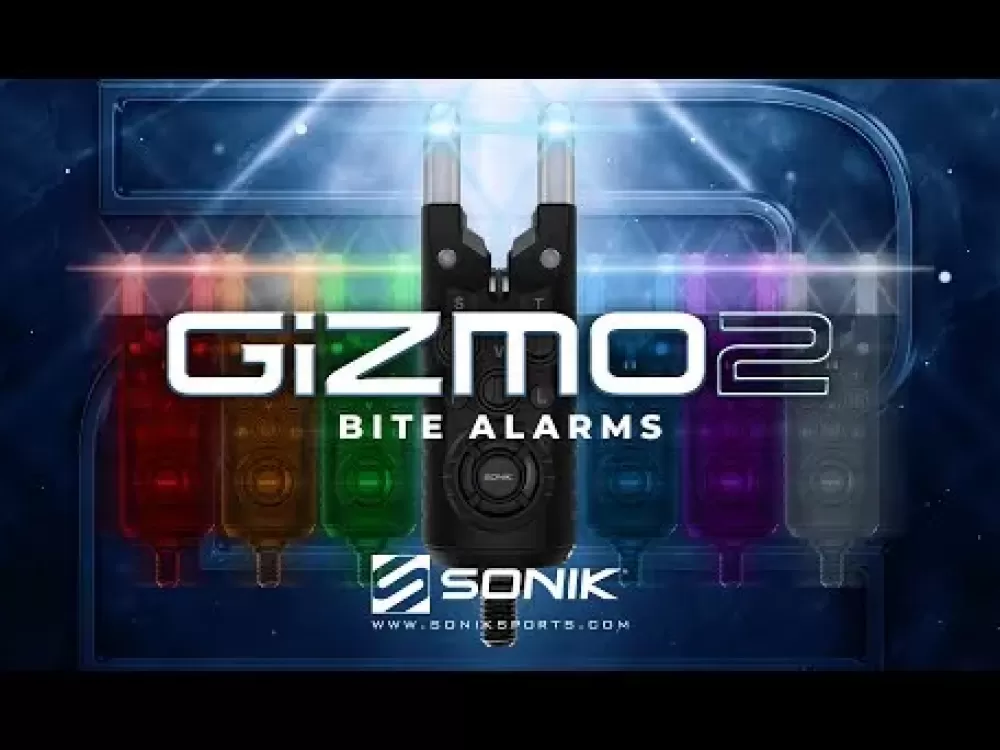 Sonik Gizmo2 Fishing Bite Alarm Set- Bite Alarms