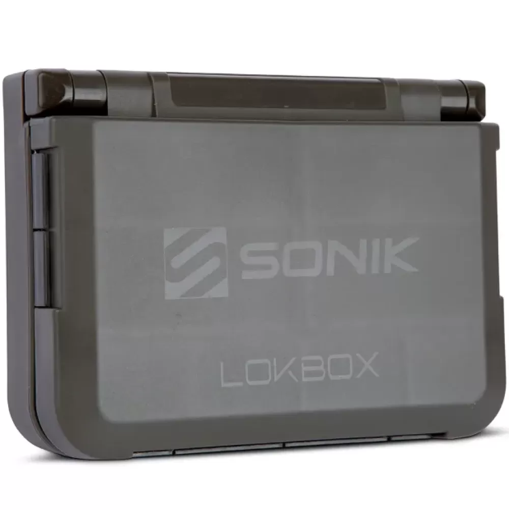 Sonik Lokbox Clip-Fold Tackle Box Medium- Tackle Boxes