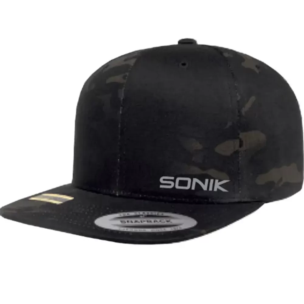 Sonik Multicam Snapback Fishing Cap- New Arrivals | Clothing