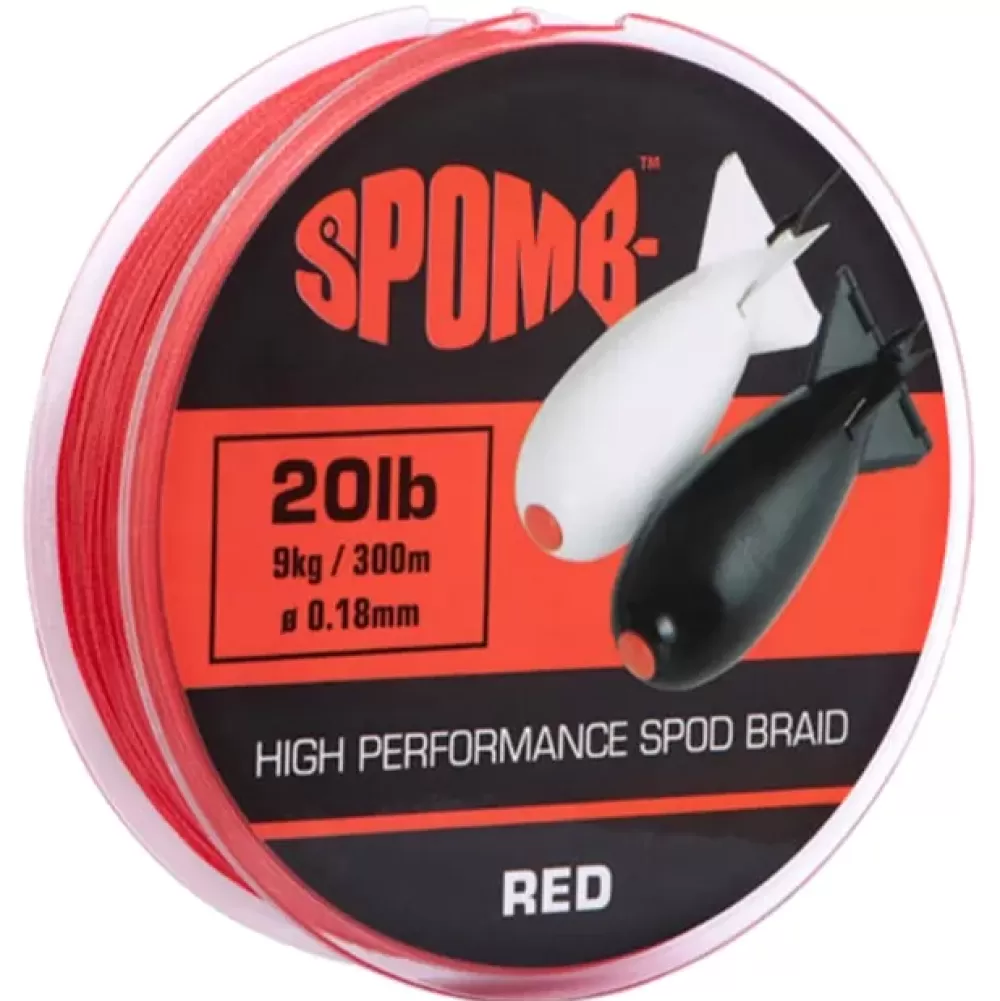 Spomb Red Braid 300m- Line