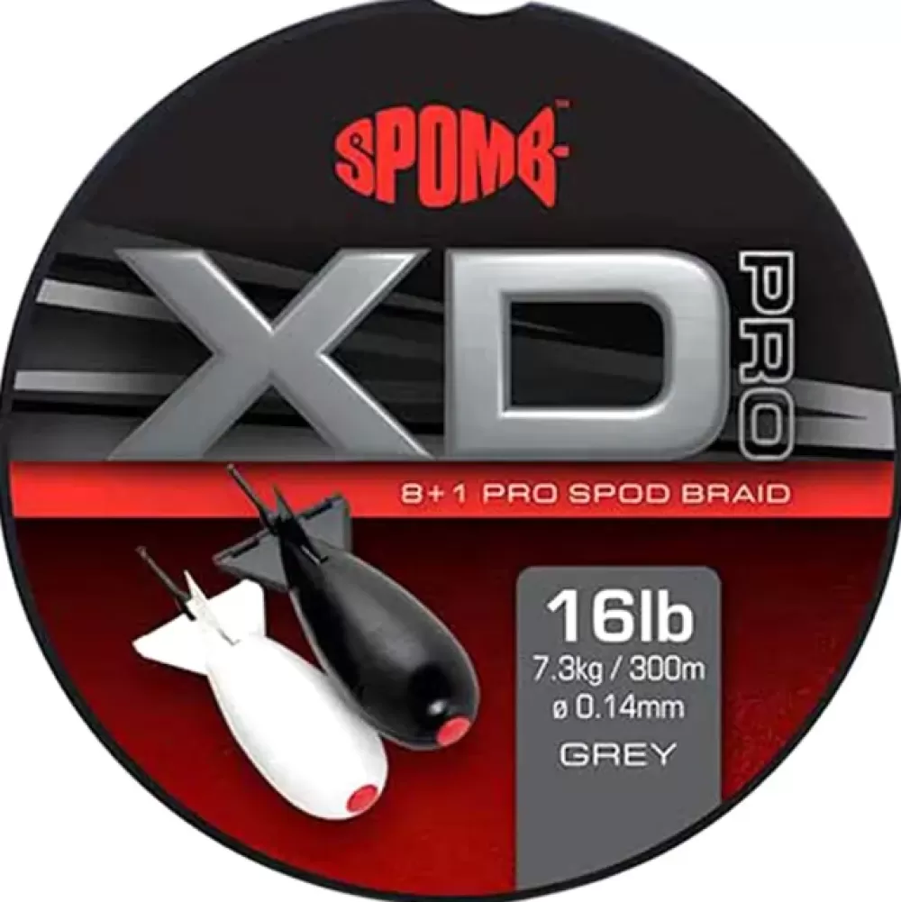 Spomb XD Pro Grey 8+1 Braid 300m- Line