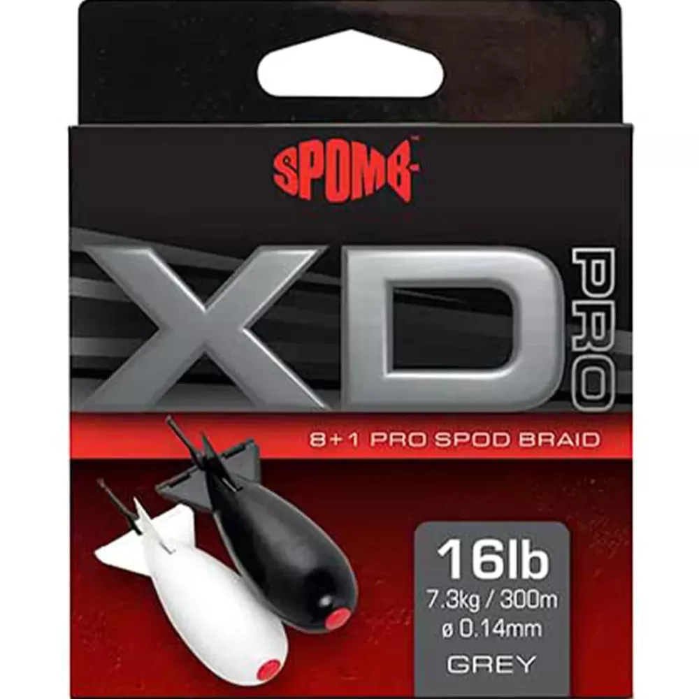 Spomb XD Pro Grey 8+1 Braid 300m- Line