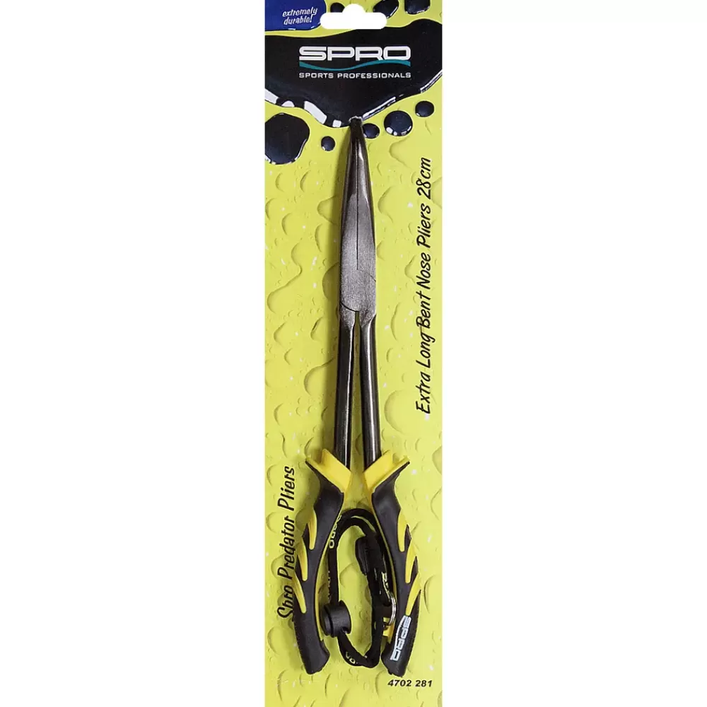 Spro Ex Long Nose Bent Pliers 28cm