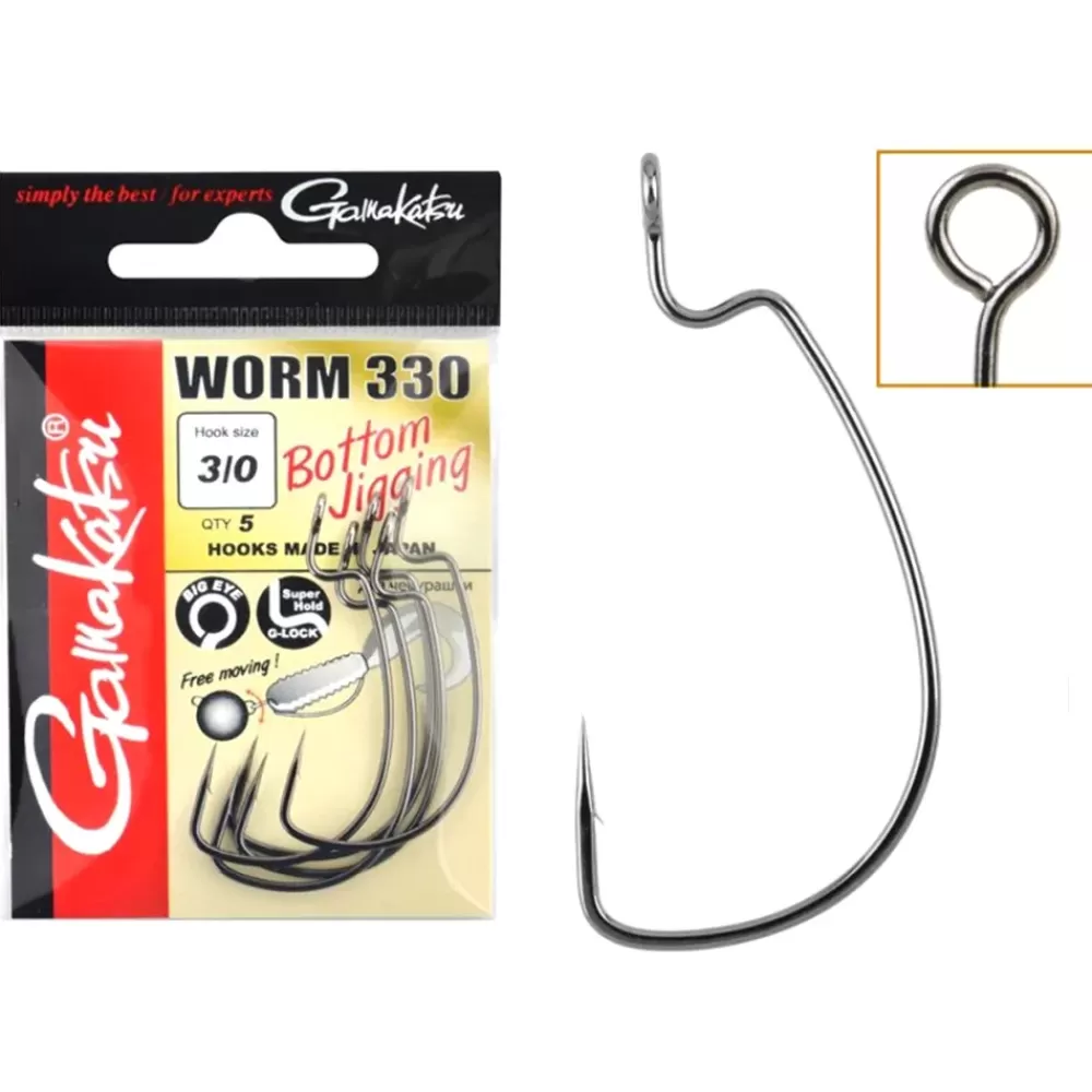 SPRO Worm 330 Bottom Jigging Hooks