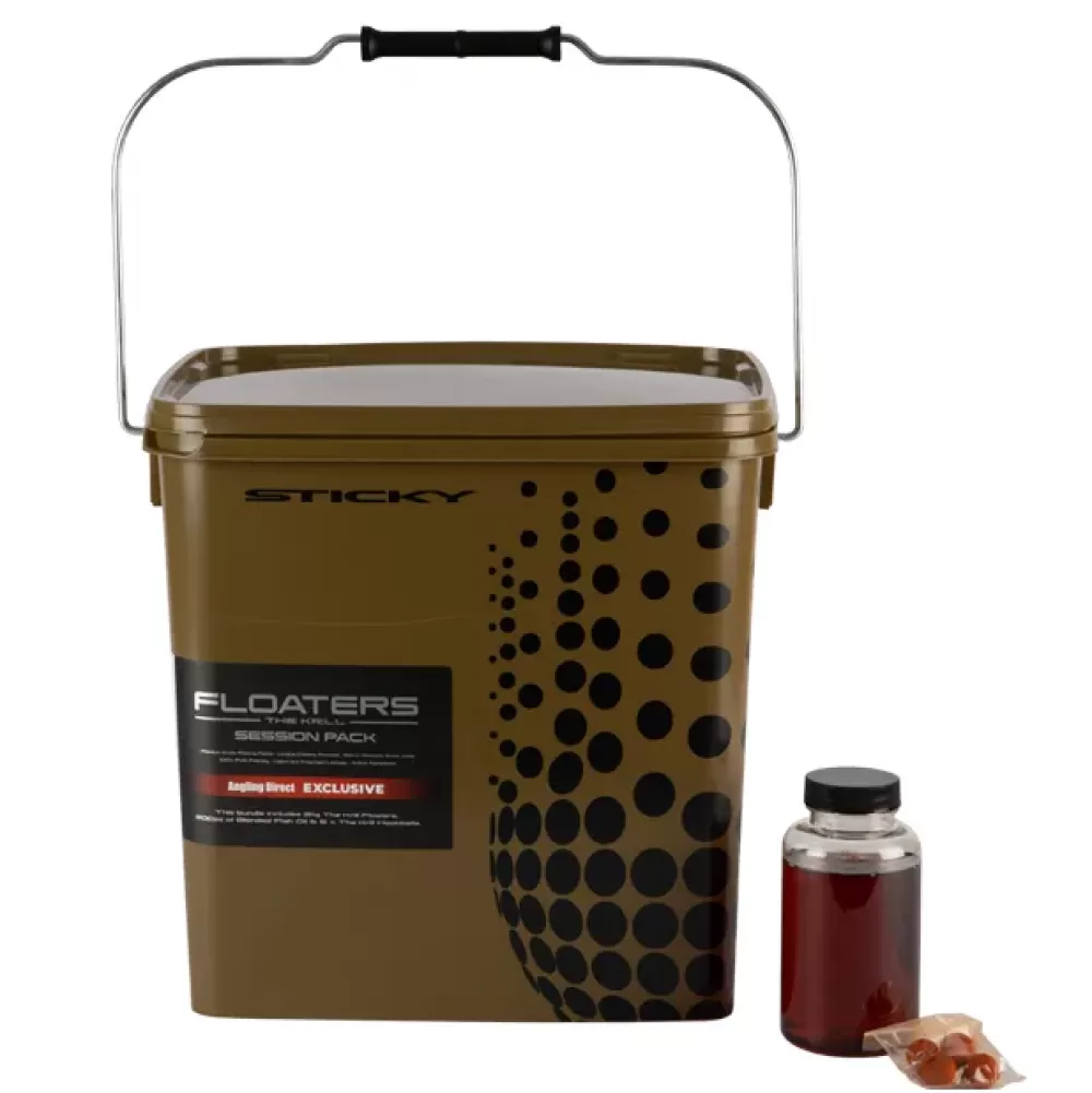 Sticky Baits AD Krill Floater Session Pack Bucket- Bait & Additives