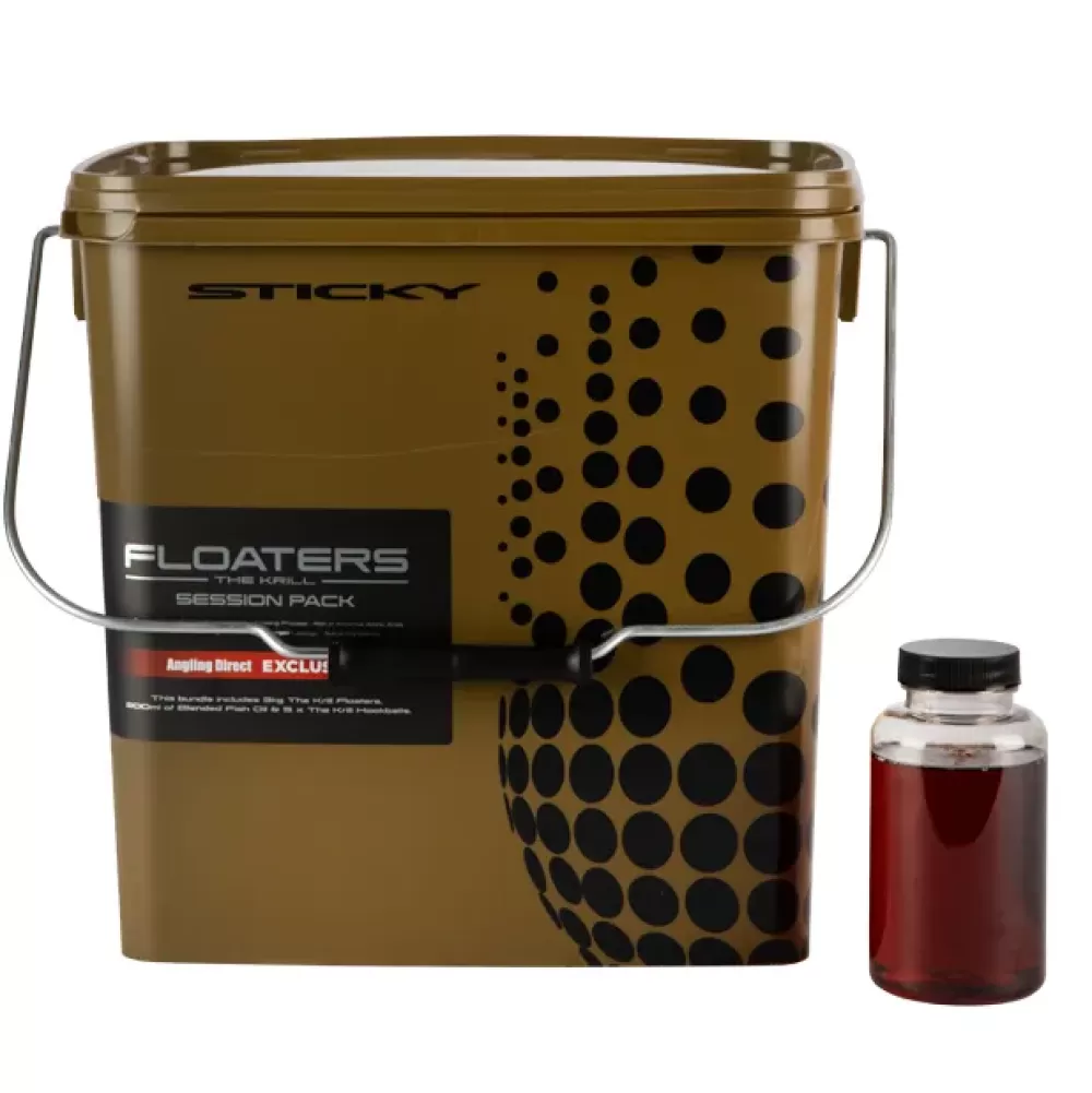 Sticky Baits AD Krill Floater Session Pack Bucket- Bait & Additives