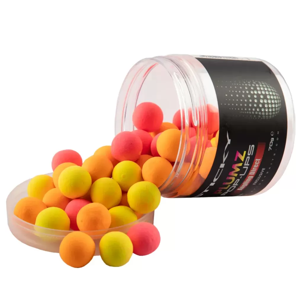 Sticky Baits AD Plumz Fluoro Pop Ups 16mm- Bait & Additives