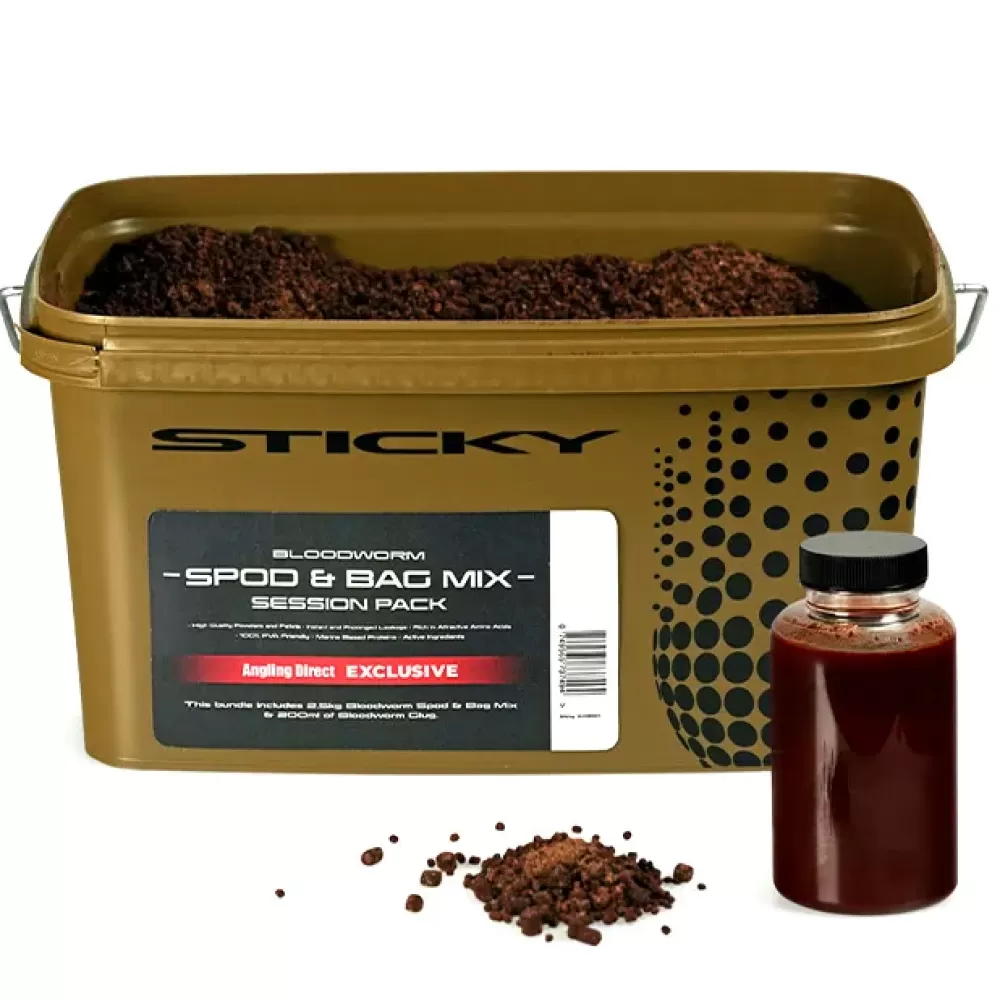 Sticky Baits Bloodworm Session Pack- Bait & Additives