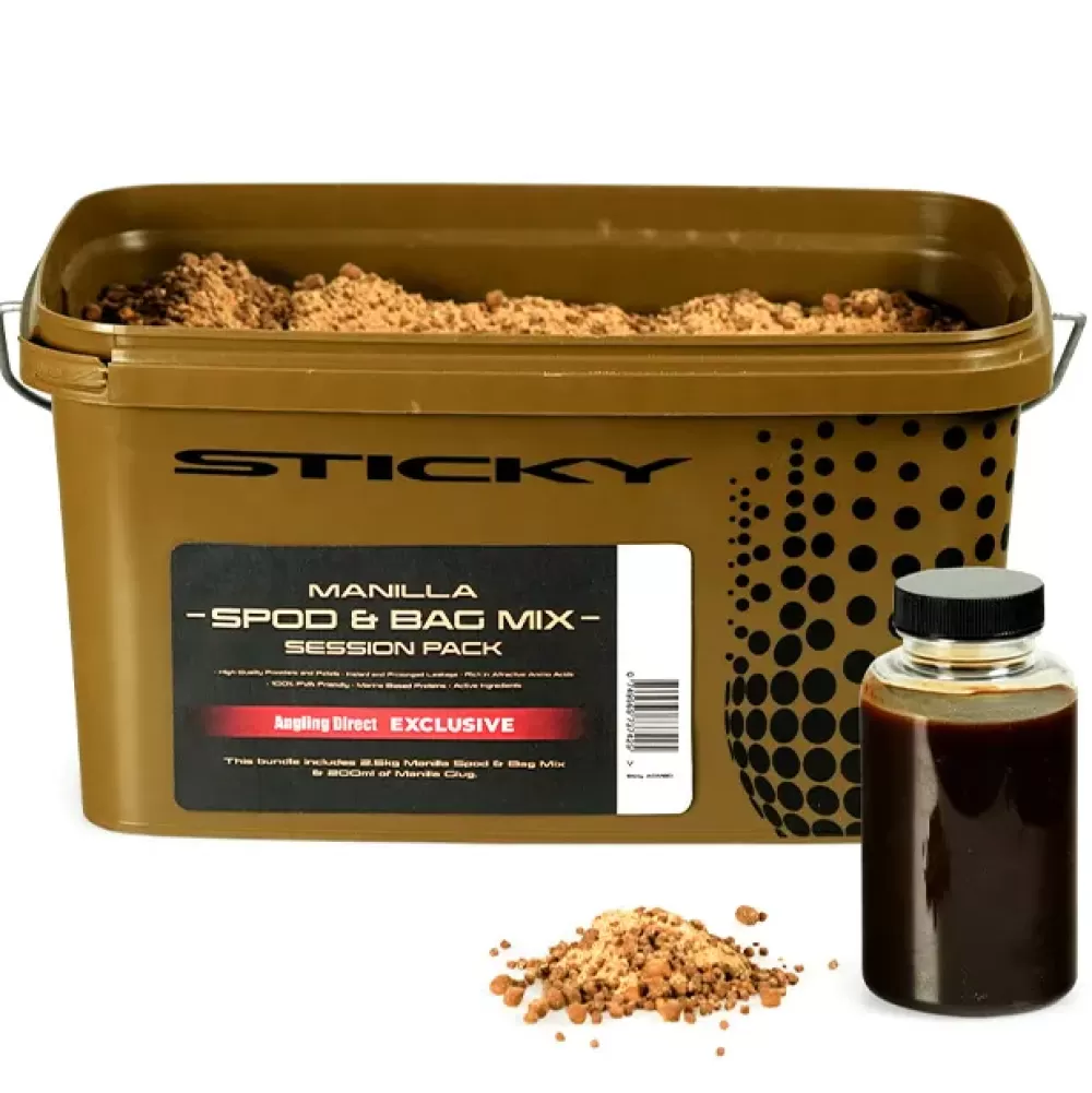 Sticky Baits Manilla Session Pack- Bait & Additives
