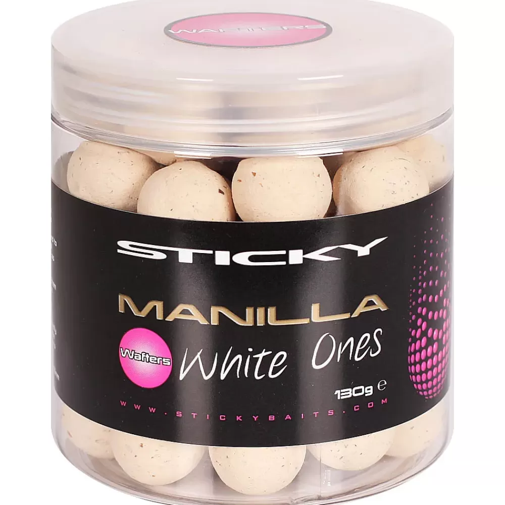 Sticky Baits Manilla White Ones Wafters