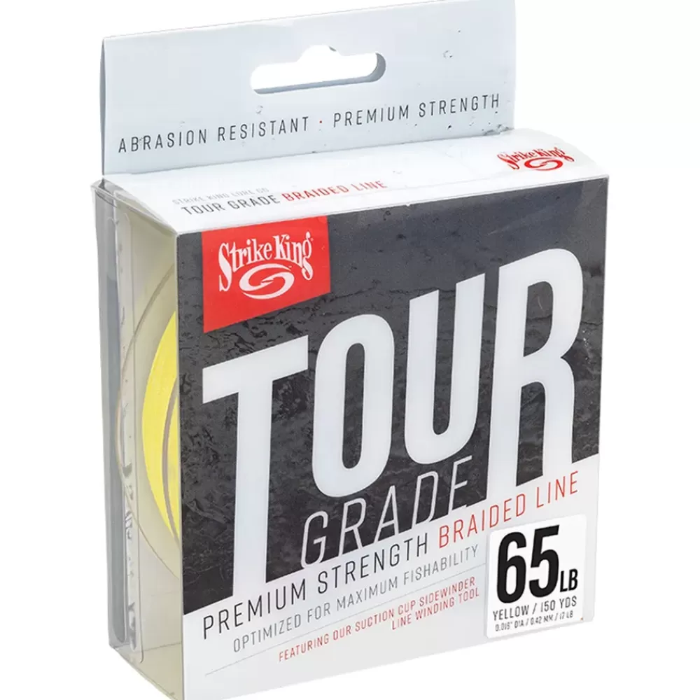 Strike King Tour Grade Braid Yellow 150yds
