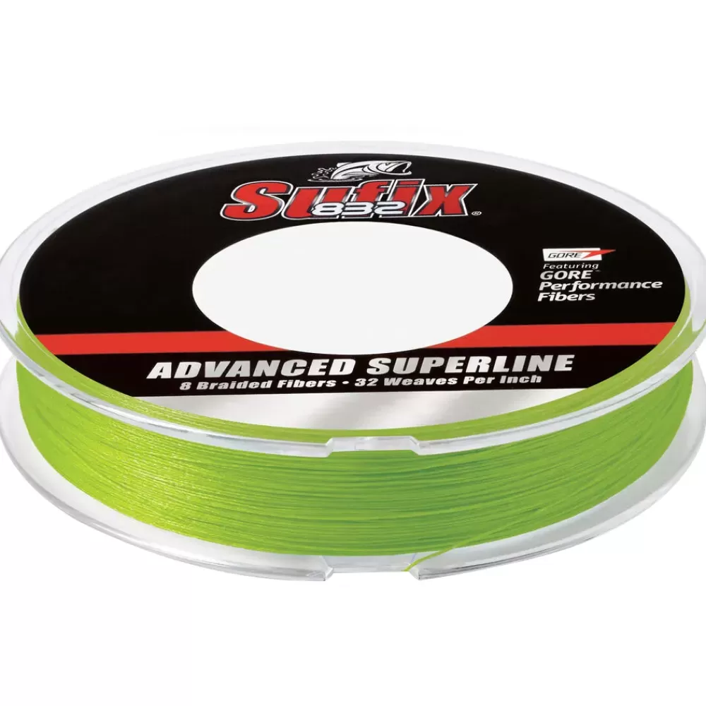 Sufix 832 Advanced Superline Braid Neon Lime 120m