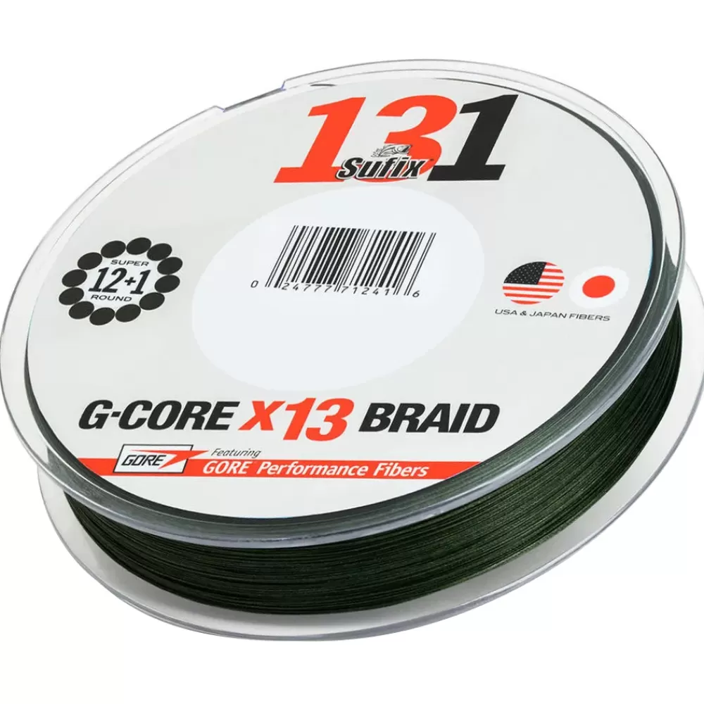 Sufix 131 G-Gore Braid Lo-Vis Green 300m
