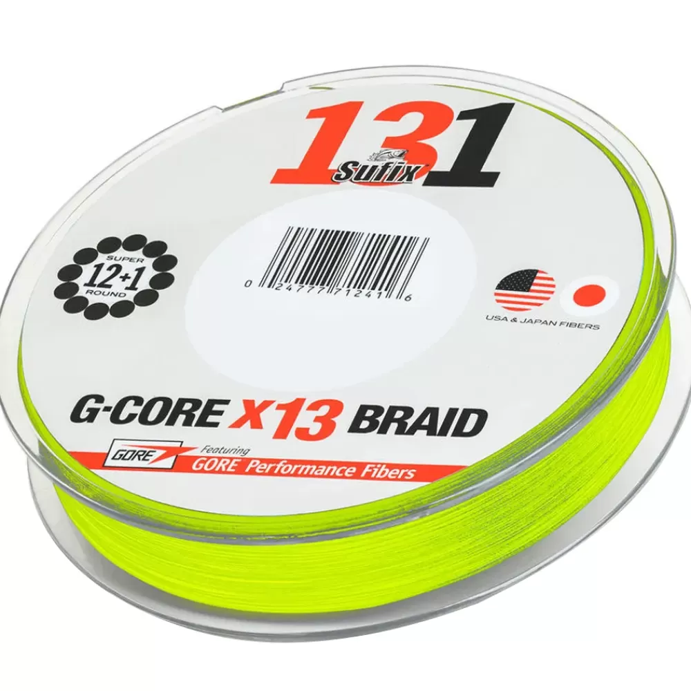 Sufix 131 G-Gore Braid Neon Chartreuse 150m