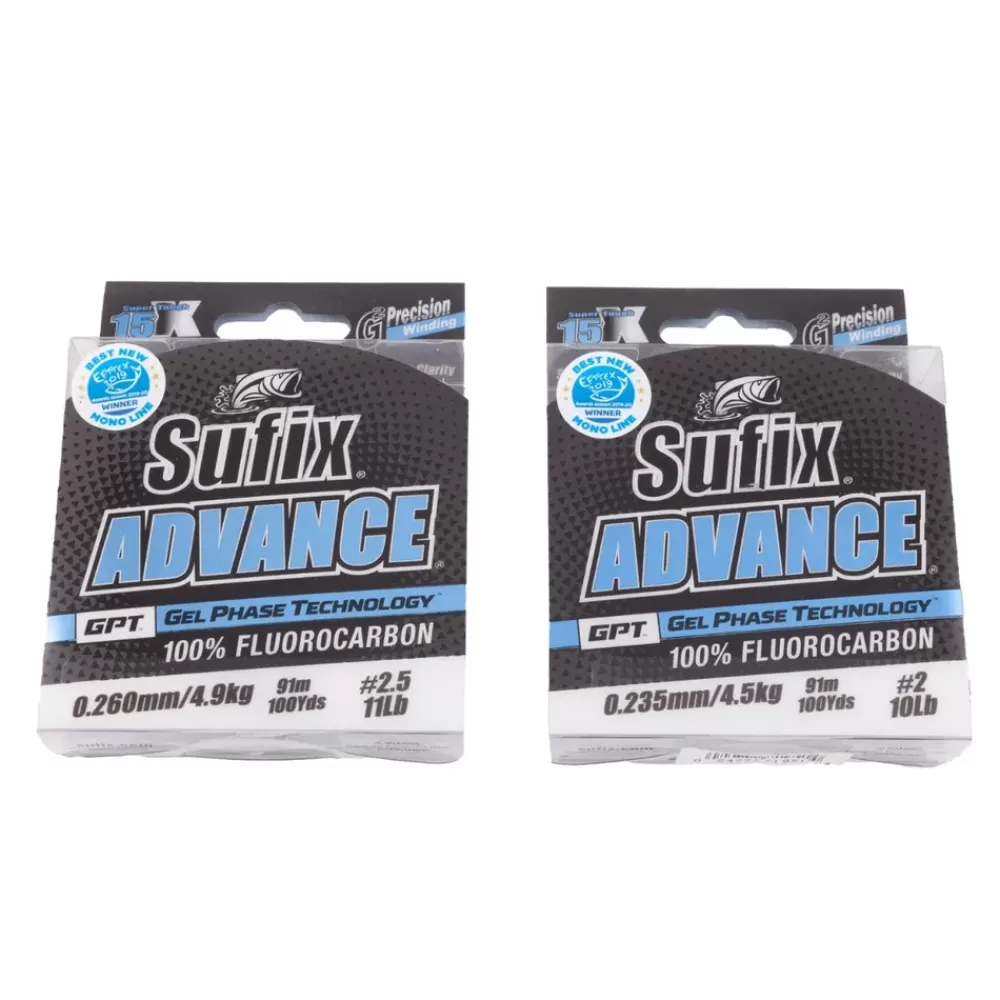 Sufix Advance FC G2 Clear Braid 100yd
