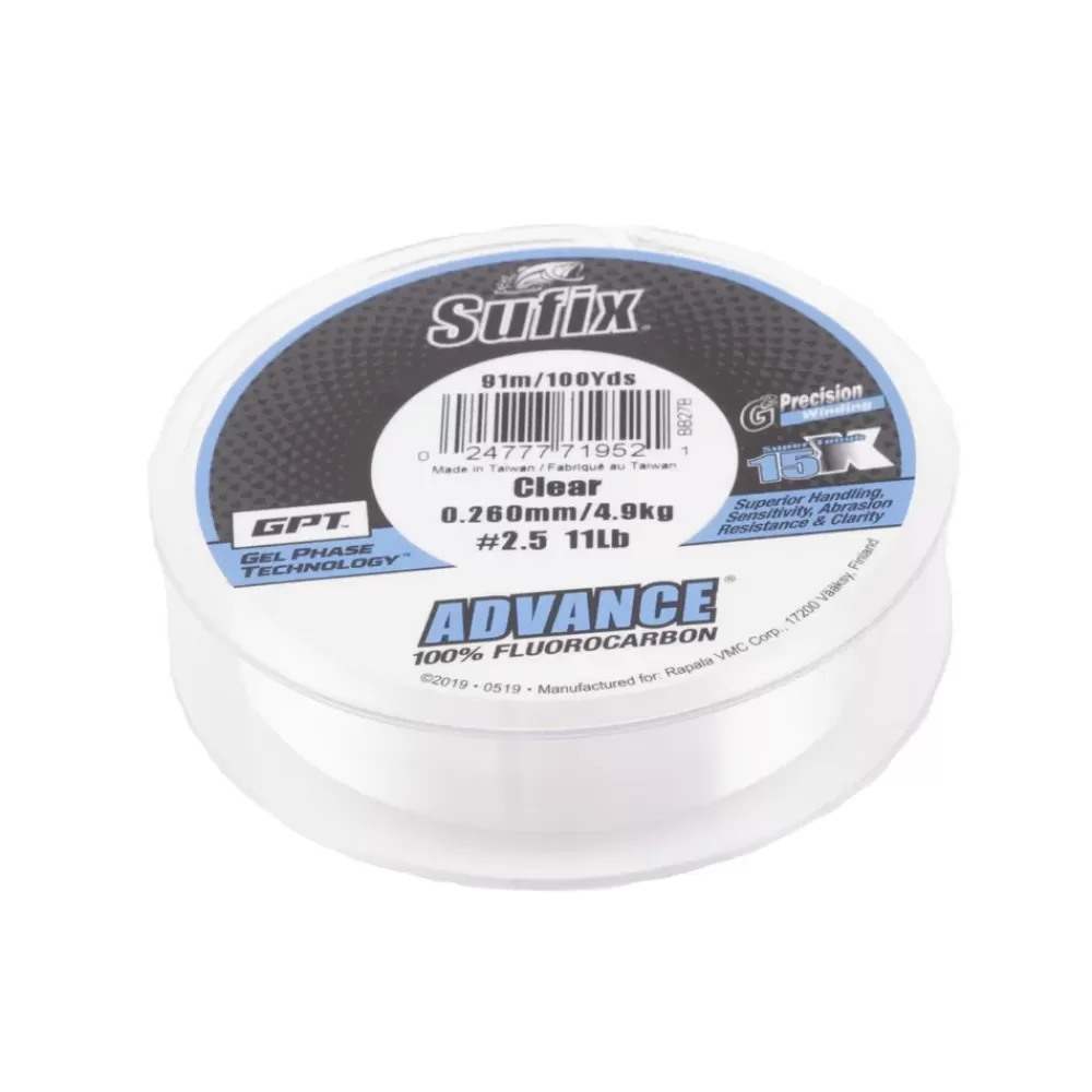 Sufix Advance FC G2 Clear Braid 100yd