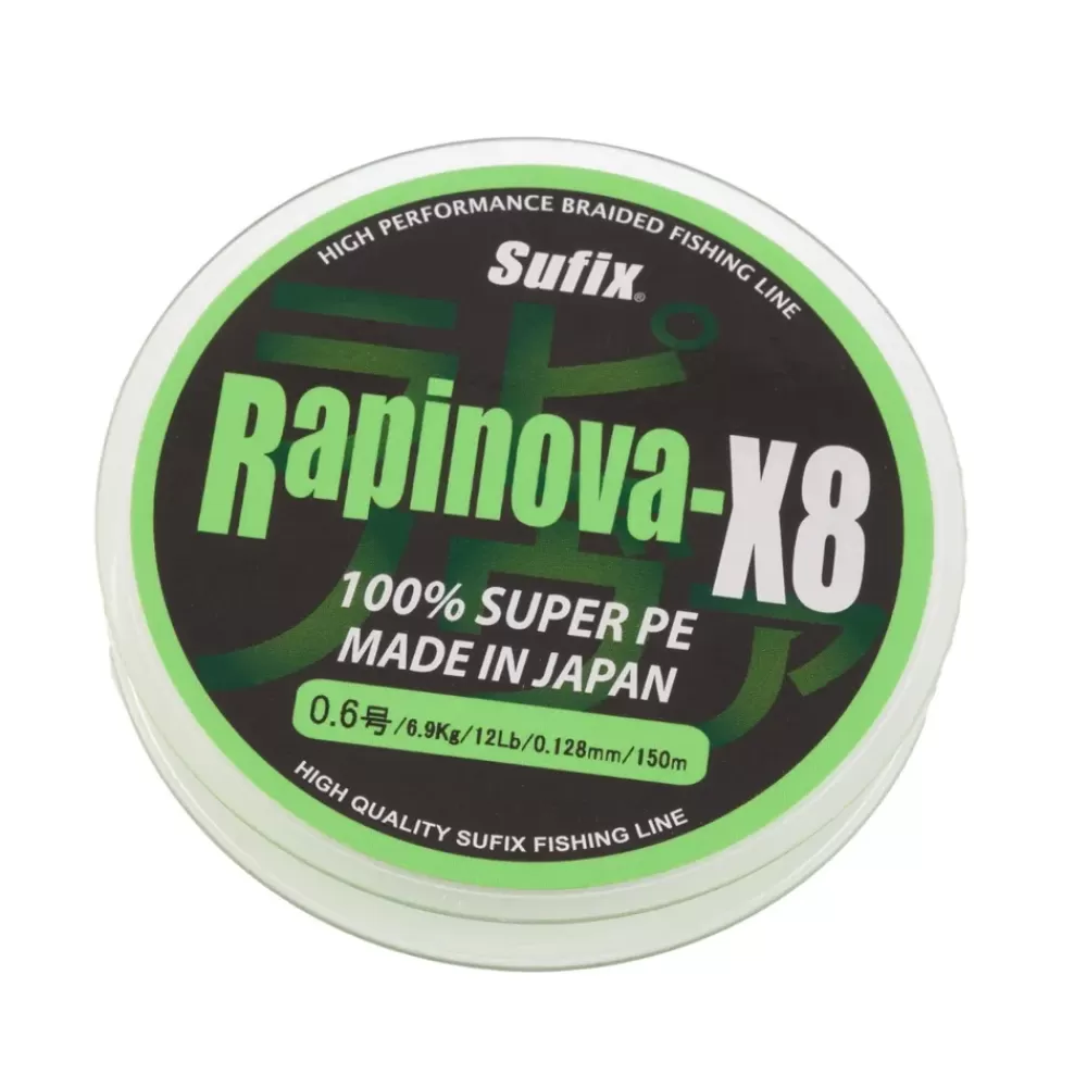 Sufix Rapinova X8 Lemon Green 150m