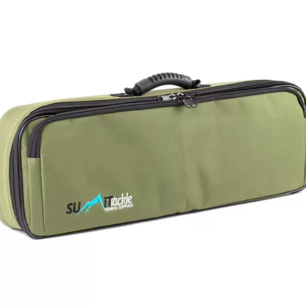 Summit Tackle SS Colosseum Low Profile Pod 3 Rod Mini Fixed 7 & 8 Inch- Rod Pods