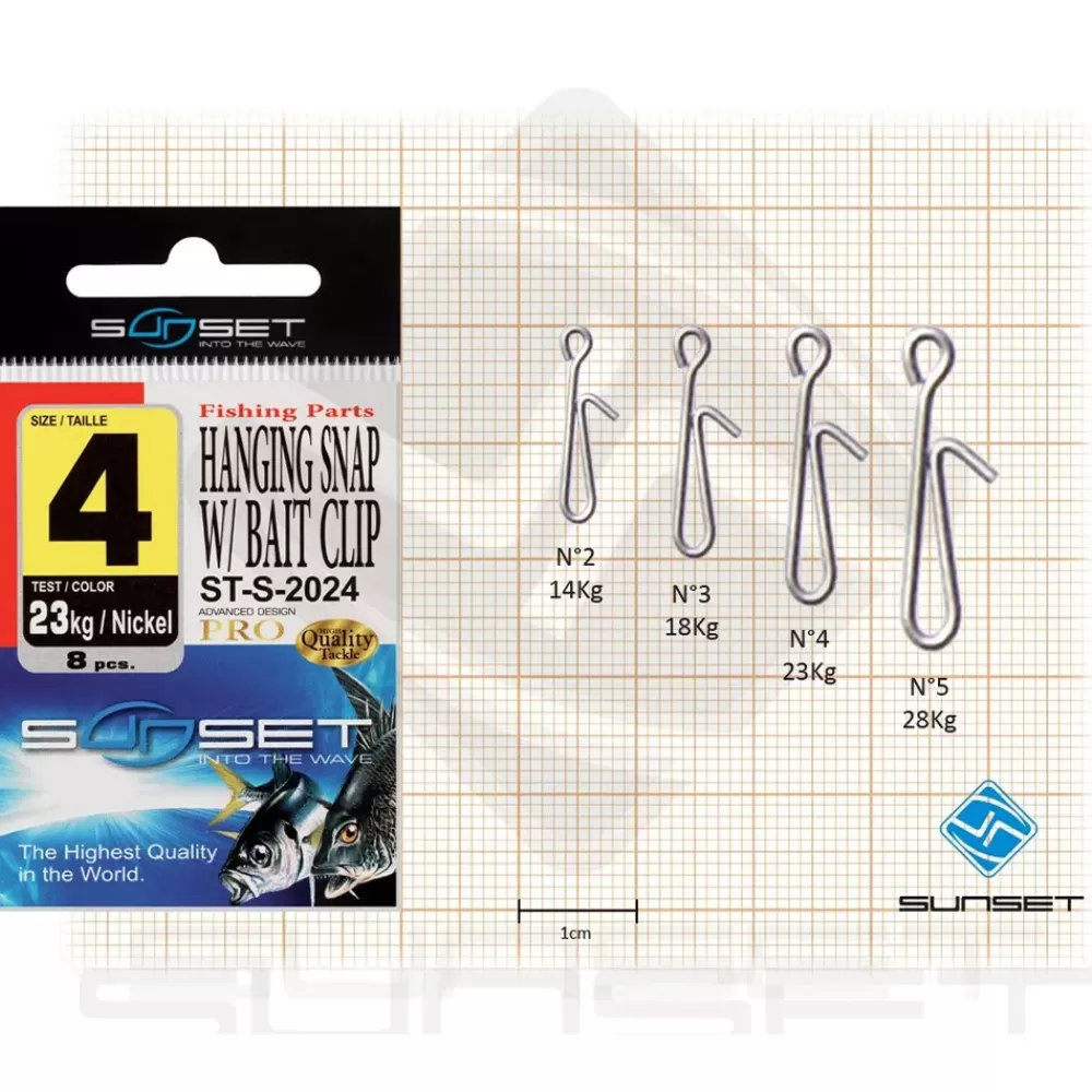Sunset Hanging Snap With Bait Clip ST-S-2024