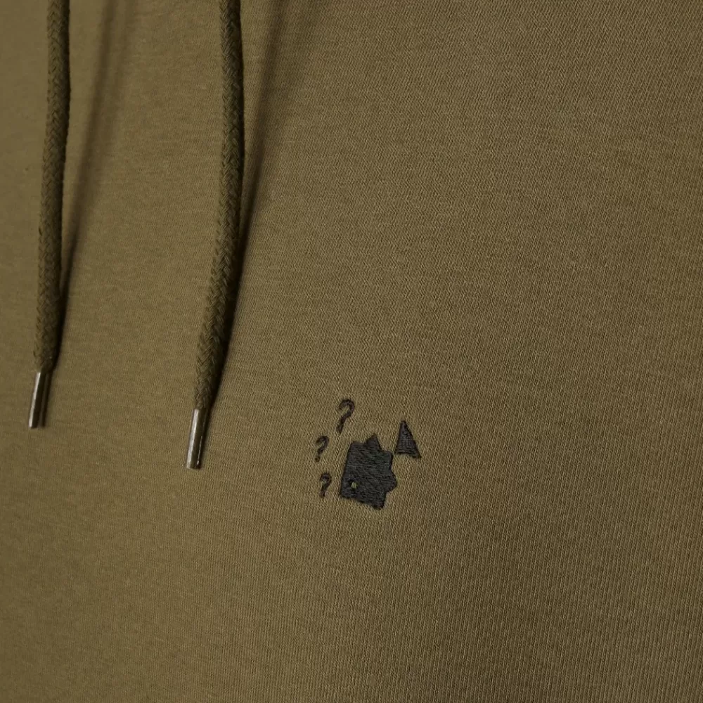 Thinking Anglers Green Fishing Hoodie