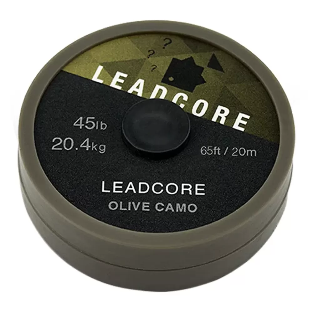 Thinking Anglers 20m Leadcore 45lb Olive Camo- Terminal Tackle