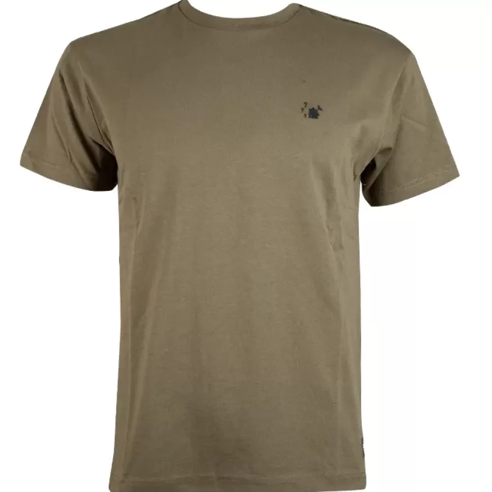 Thinking Anglers Olive Fishing T-Shirt- Clothing