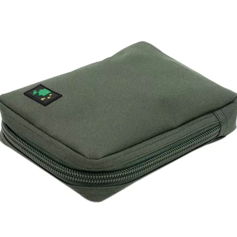 Thinking Anglers Solid Zip Pouch Large- Luggage
