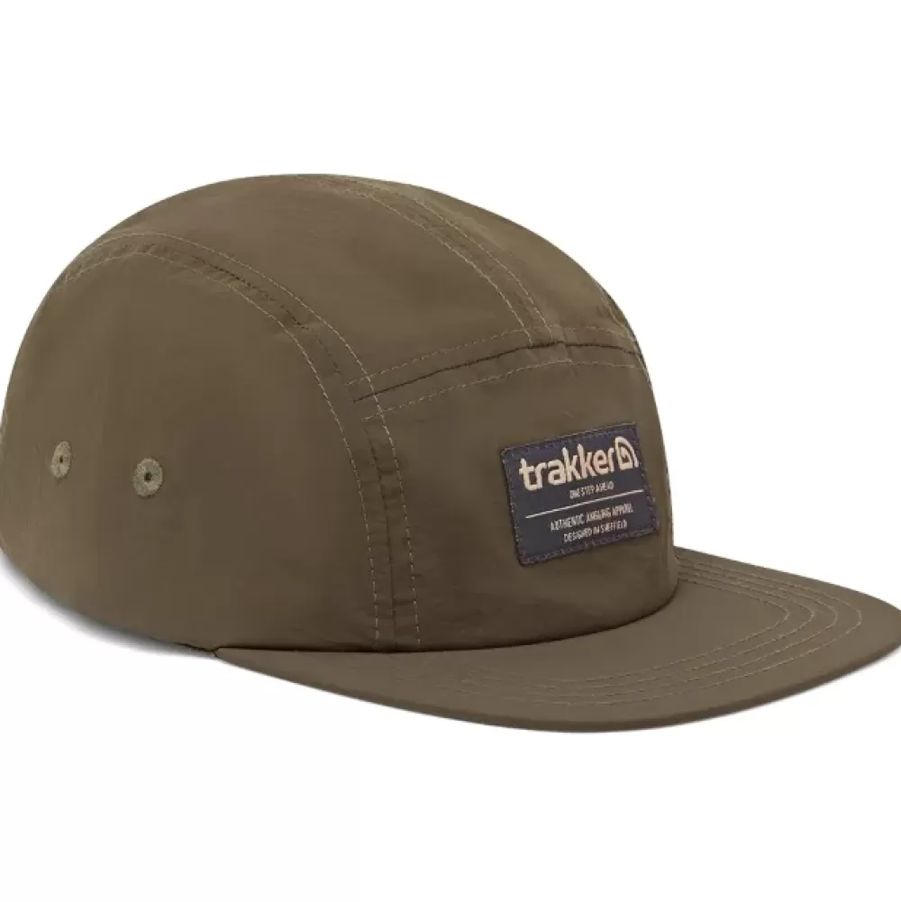 Trakker 5 Panel Green Cap- Clothing