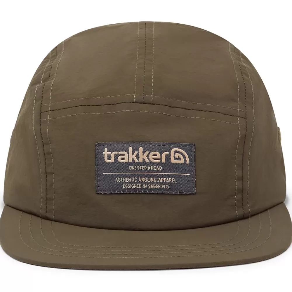 Trakker 5 Panel Green Cap- Clothing