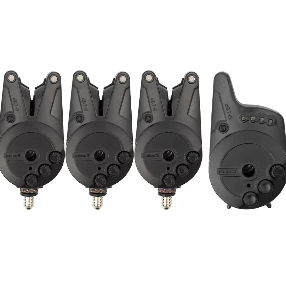 Trakker DB7-R Bite Alarm Set 3+1- Bite Alarms