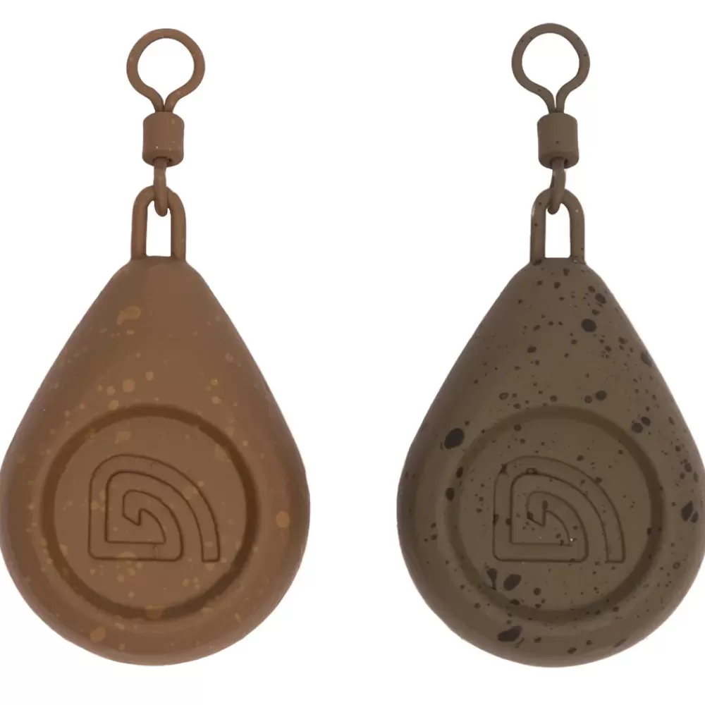 Trakker Flat Pear Swivel Leads- Terminal Tackle