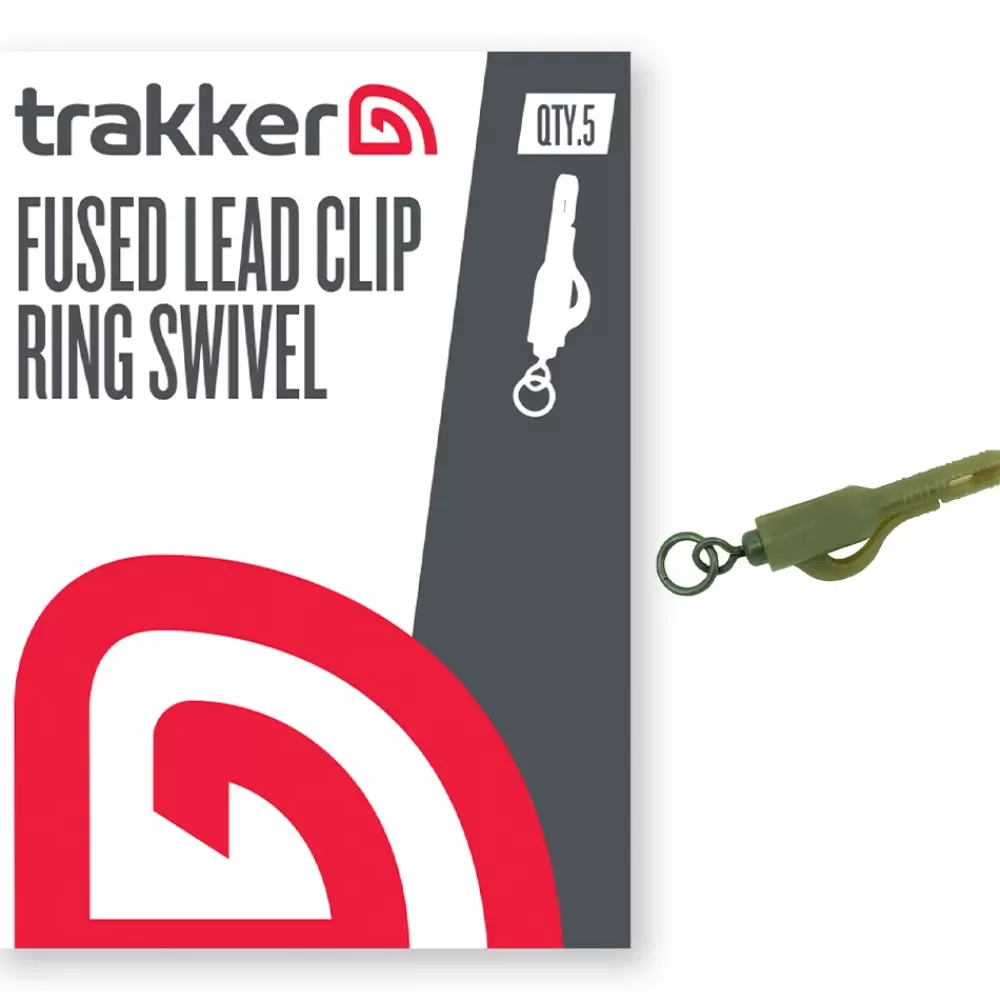 Trakker Fused Ring Swivel Lead Clip- Terminal Tackle