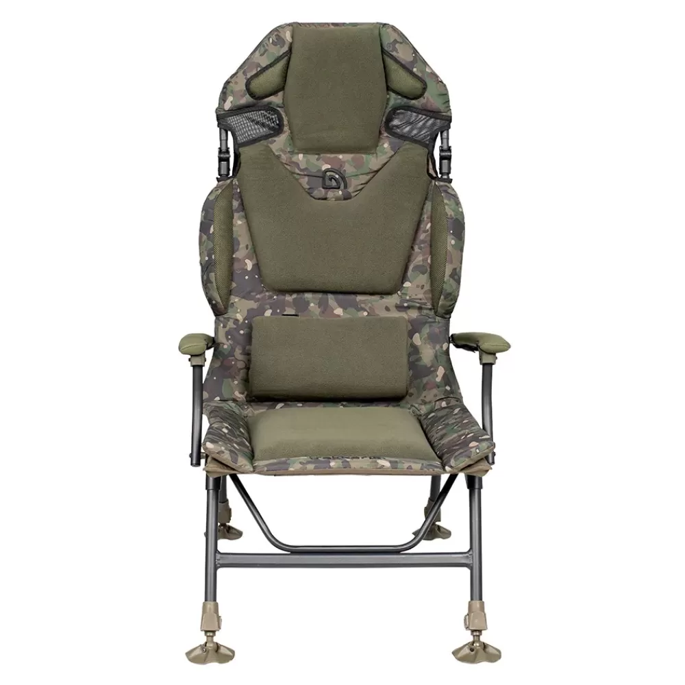 Trakker Levelite Longback Chair Camo- Chairs