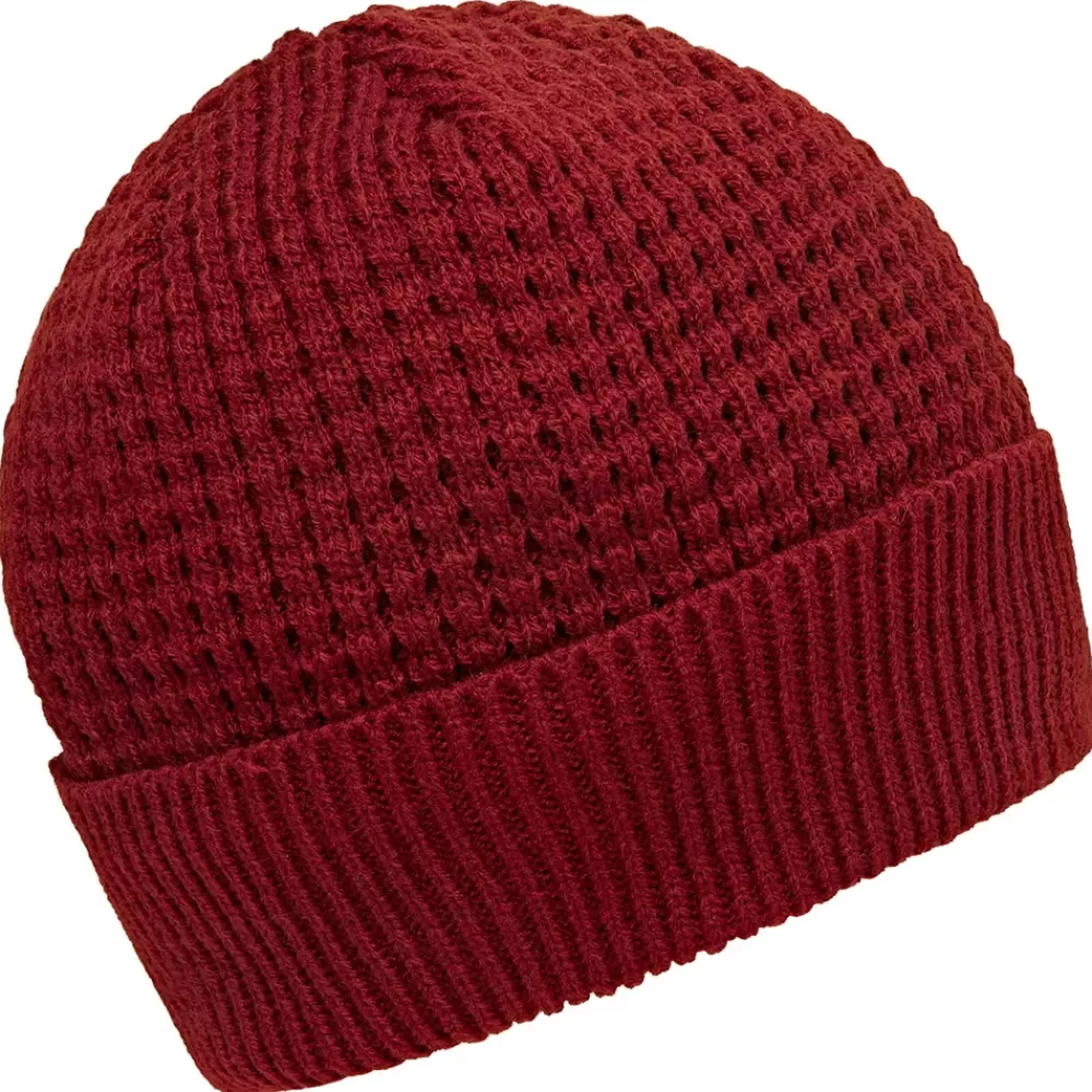 Trakker Plum Textured Fishing Beanie- Clothing